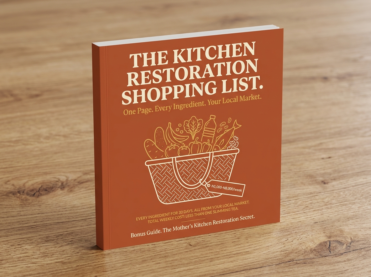 Bonus #2 - The Kitchen Restoration Shopping List